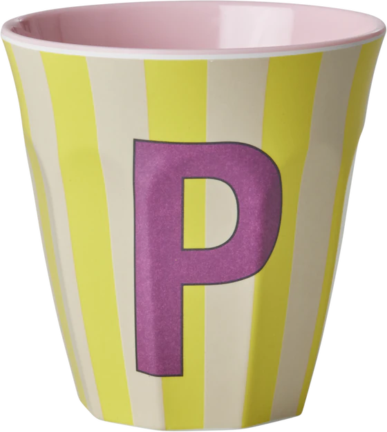 Melamin-Trinkbecher Rice by Rice P 250ml BPA-frei Streifen