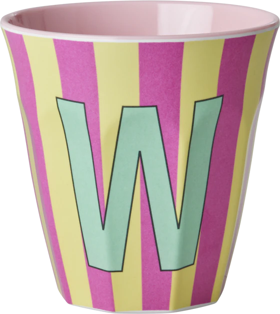 Melamin-Trinkbecher Rice by Rice W Streifen 250 ml robust