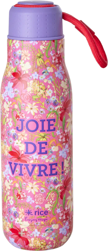 Isolier-Trinkflasche Rice by Rice 500ml Blumenmuster Hot/Cold