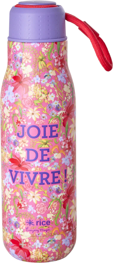 Isolier-Trinkflasche Rice by Rice 500ml Blumenmuster Hot/Cold