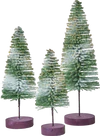 Dekoratives Tannenbaum-Set Grün – Rice by Rice Vintage-Look