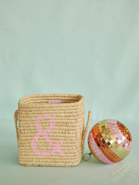 Dekorativer Spiegel-Disco-Ball Medium Rice by Rice – Handgefertigt, Unikat