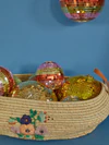 Dekorativer Spiegel-Disco-Ball Medium Rice by Rice – Handgefertigt, Unikat