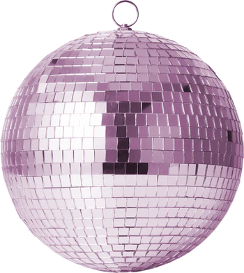 Discokugel Partyball Soft Pink Medium Rice by Rice – Handgefertigt