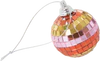 Dekorativer Spiegel-Disco-Ball Rice by Rice Rot-Pink-Gold Klein