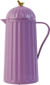 Isolierkanne Rice by Rice Lavendel 1L Gold Vogel Design - Thermo with Gold Bird on Lid - Lavender - 1 L