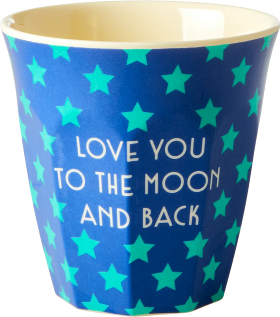 Kinderbecher-Set Rice by Rice Melamin 6er bunt 160 ml