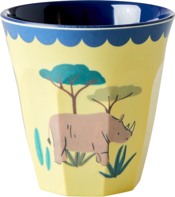 Kinderbecher-Set Rice by Rice Melamin 6er bunt 160 ml