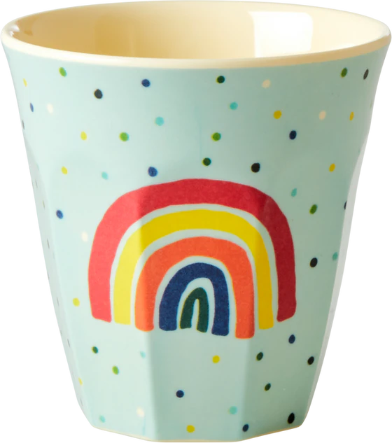Kinderbecher-Set Rice by Rice Melamin 6er bunt 160 ml