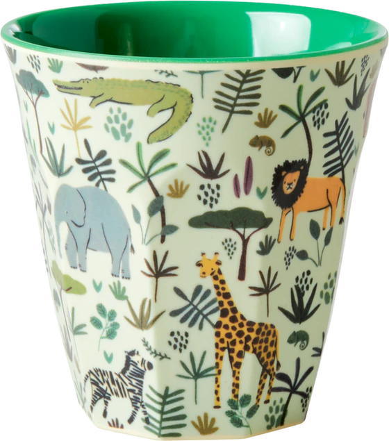 Kinderbecher-Set Rice by Rice Melamin 6er bunt 160 ml