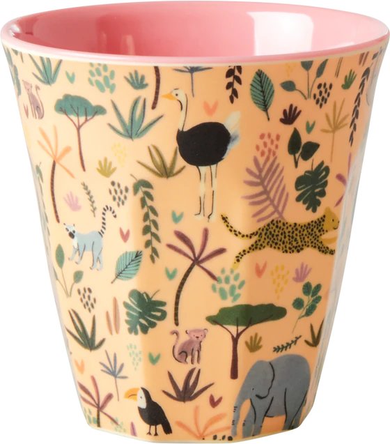 Kinderbecher-Set Melamin Rice by Rice 6er-Set 160ml bunt