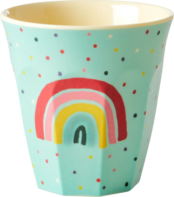 Kinderbecher-Set Melamin Rice by Rice 6er-Set 160ml bunt