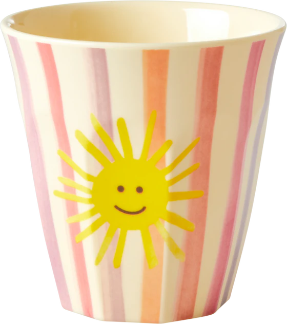 Kinderbecher-Set Melamin Rice by Rice 6er-Set 160ml bunt