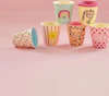 Kinderbecher-Set Melamin Rice by Rice 6er-Set 160ml bunt