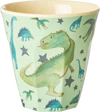 Trinkbecher für Kinder Rice by Rice Dino Print 250 ml Melamin