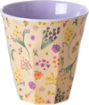 Melamin-Trinkbecher 250 ml Wildblumen Rice by Rice BPA-frei