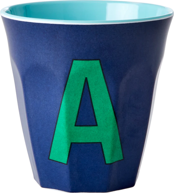 Melamin-Trinkbecher Rice by Rice A Dunkelblau 250 ml BPA-frei