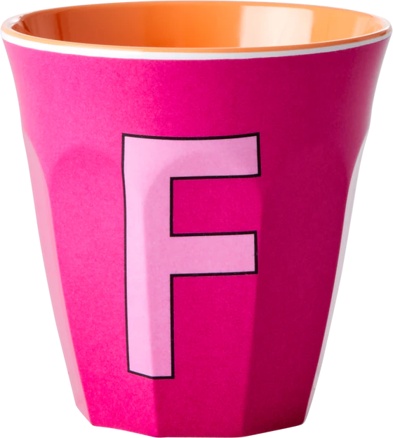 Melamin-Trinkbecher Kinder Fuchsia 250ml Rice by Rice