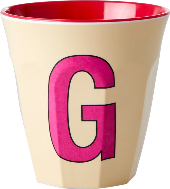 Melamin-Trinkbecher Rice by Rice G Pastellgelb 250 ml bruchfest