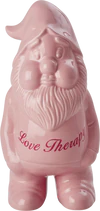 Dekorative Keramikfigur Soft Pink Gnom Large – Rice by Rice
