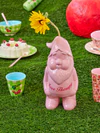 Dekorative Keramikfigur Soft Pink Gnom Large – Rice by Rice