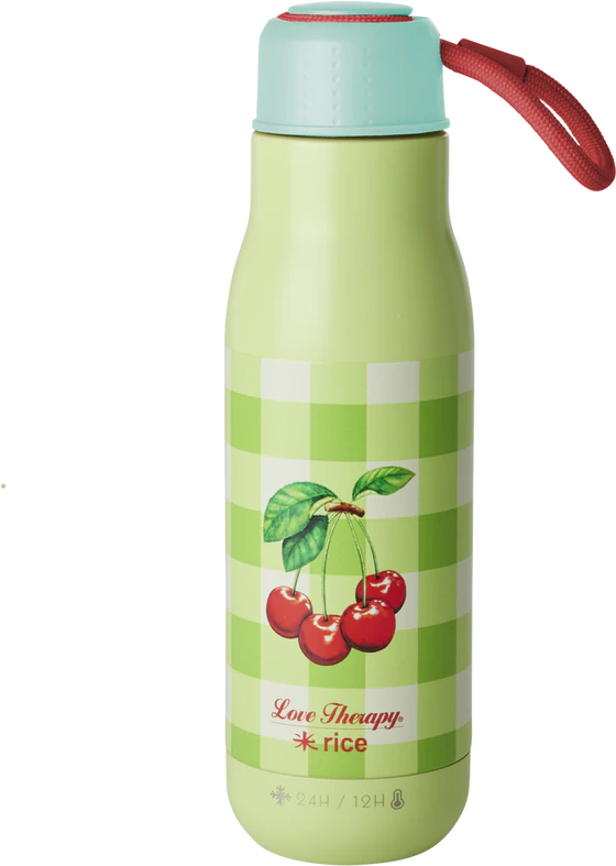 Isolier-Trinkflasche Rice by Rice Kirschmuster 500 ml Edelstahl